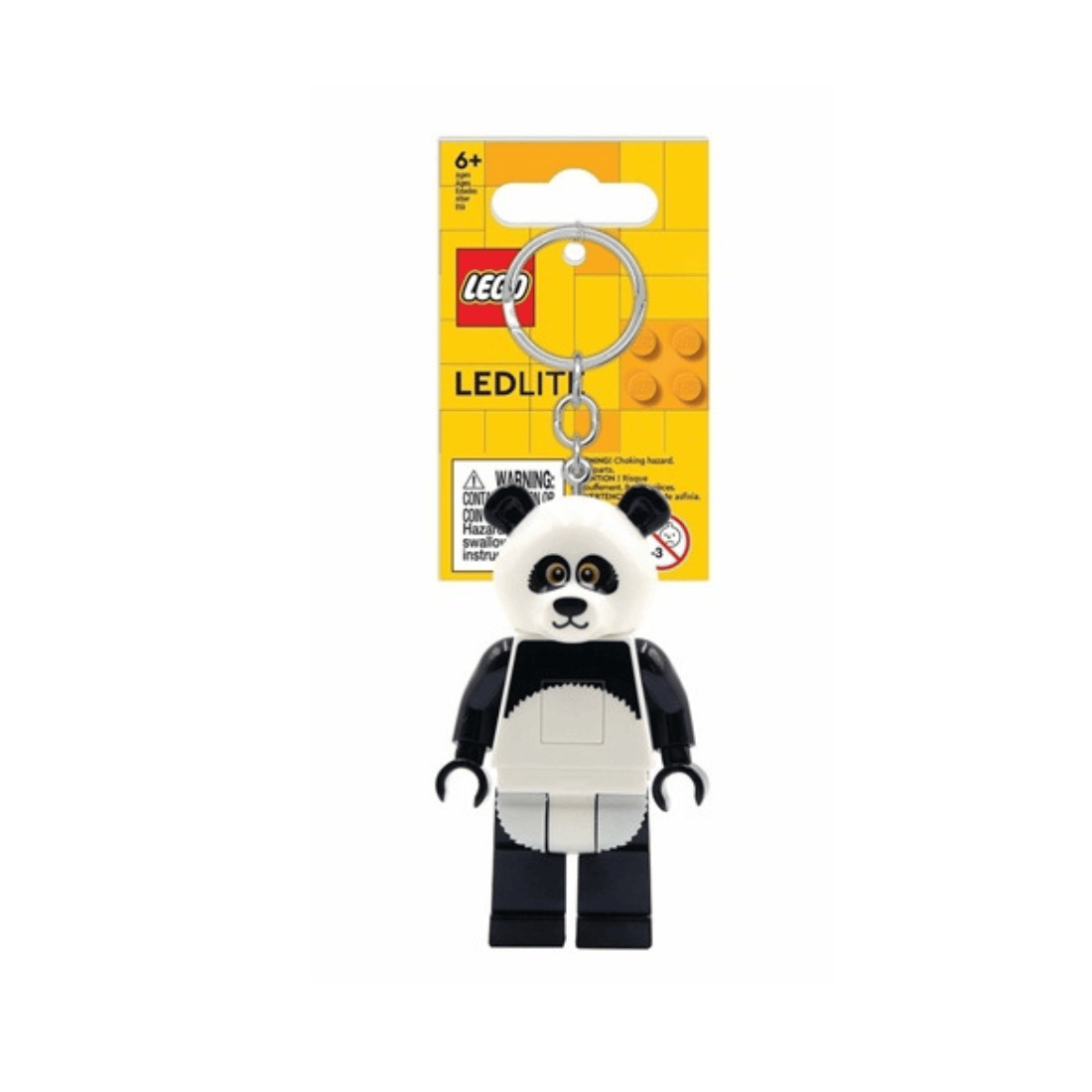 LEGO Minifigures Panda Guy Keychain Light