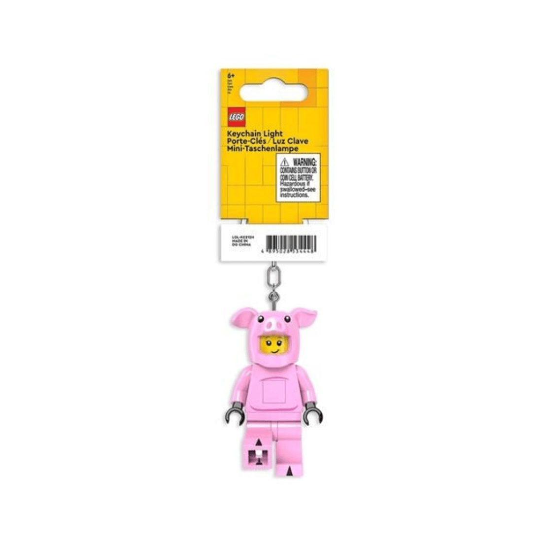 LEGO MINIFIGURES Piggy Guy Keychain Light
