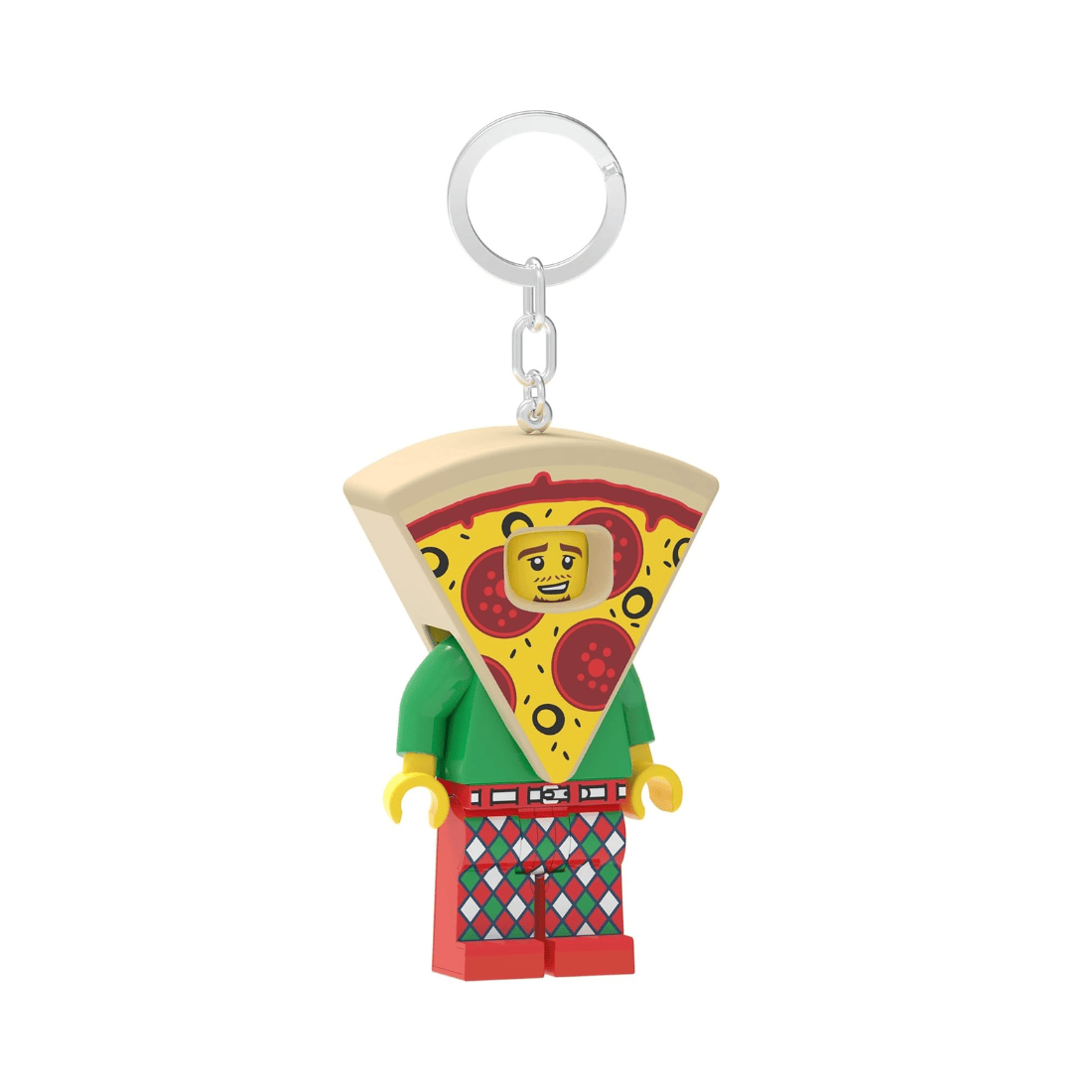 LEGO Iconic Pizza Guy Keychain Light