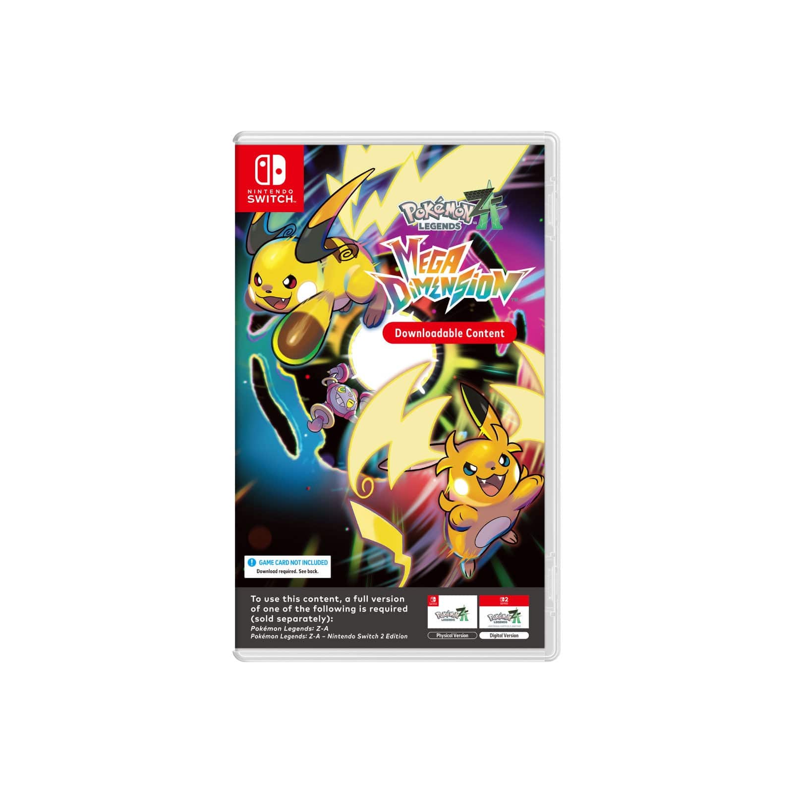 Nintendo Pokemon Legends Z-A Mega Dimension (DL Code In Box)