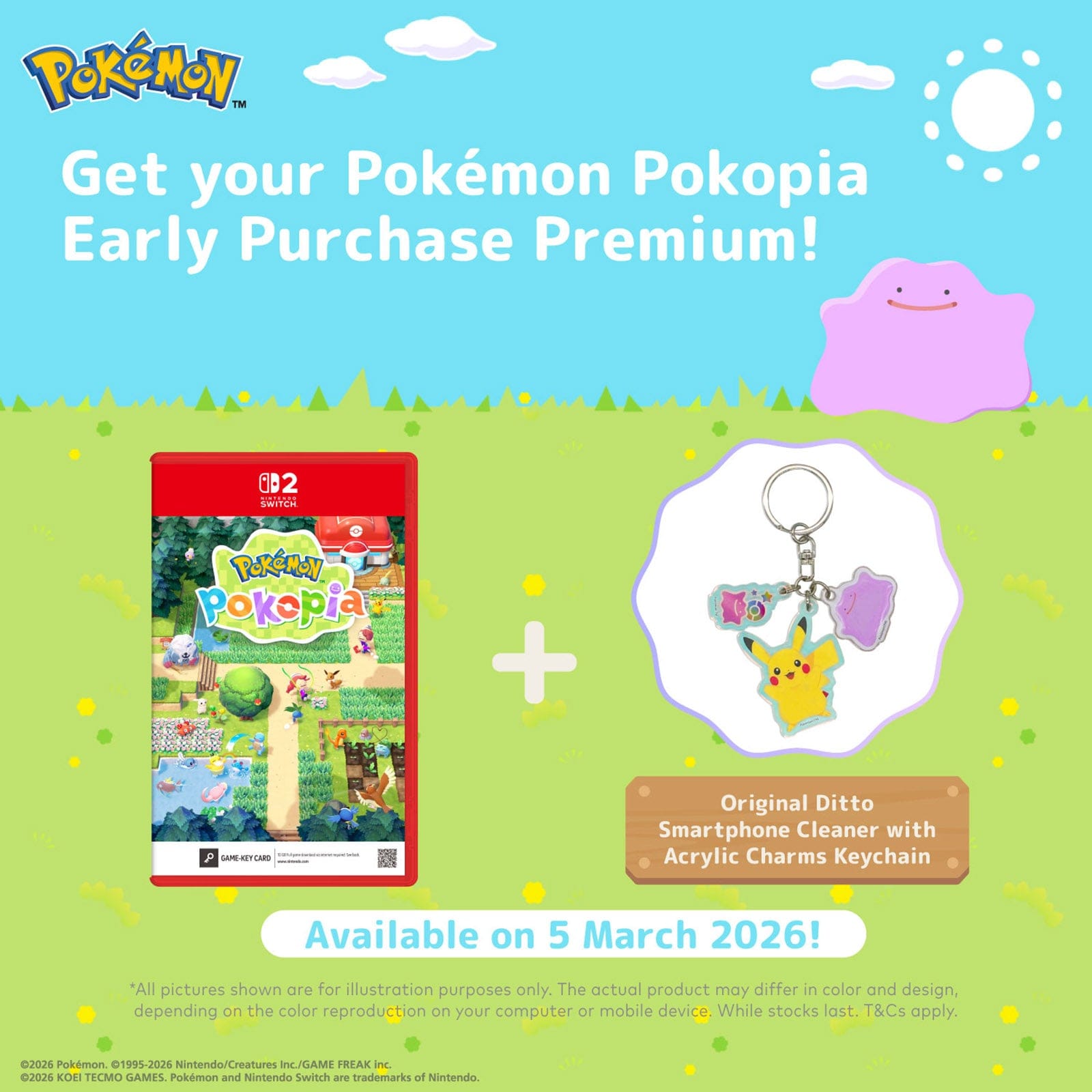 Nintendo Switch 2 Pokemon Pokopia