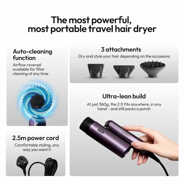 Stryv ProTraveller 2.0 Hair Dryer