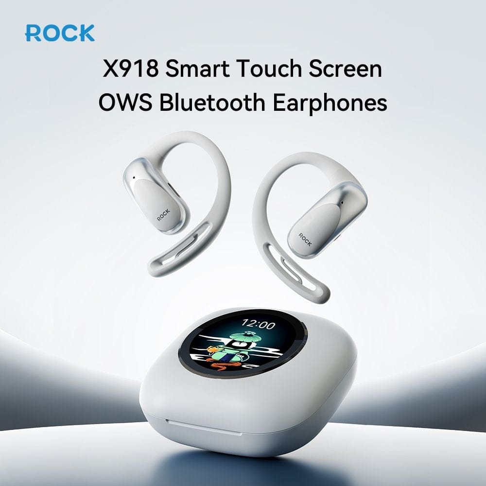 Rock X918 Smart Touch Screen OWS Bluetooth Earphones