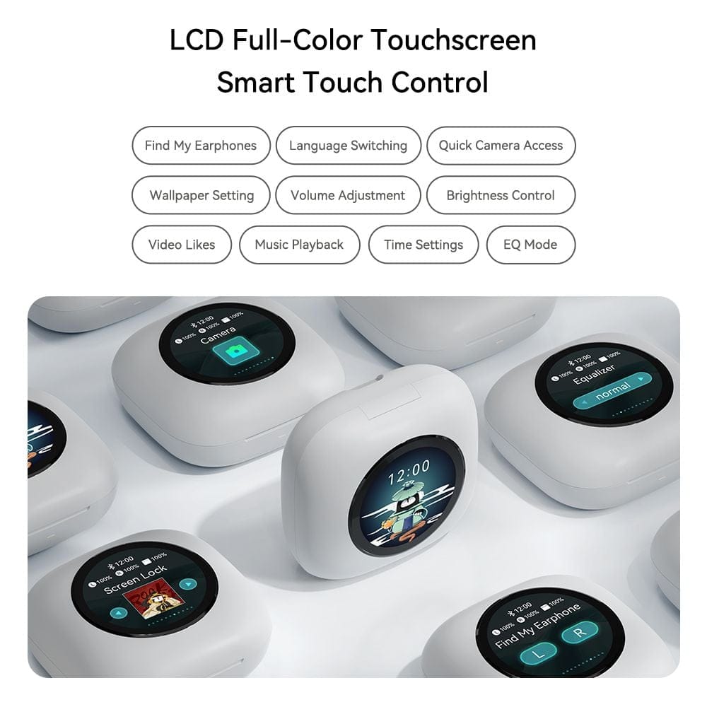 Rock X918 Smart Touch Screen OWS Bluetooth Earphones