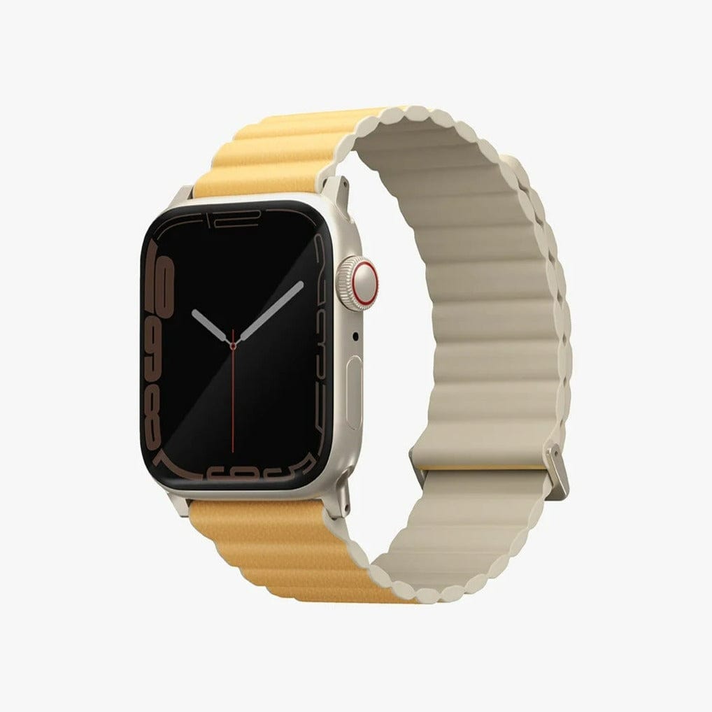 UNIQ Revix Premium Leather Reversible Magnetic Apple Watch Strap (41mm / 45mm)