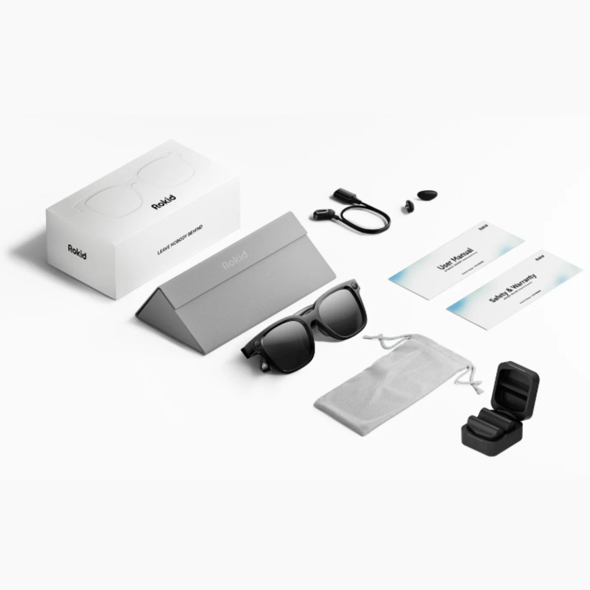 Rokid AI Glasses Style Pack With Capsule Battery (Non-Display)