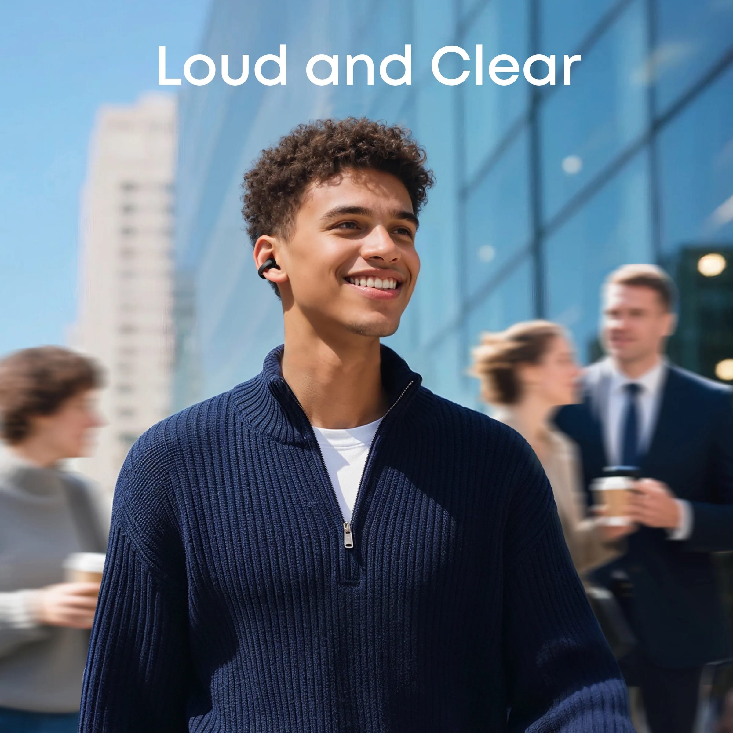Soundcore C50i Comfortable Clip on Earbuds with Powerful Bass