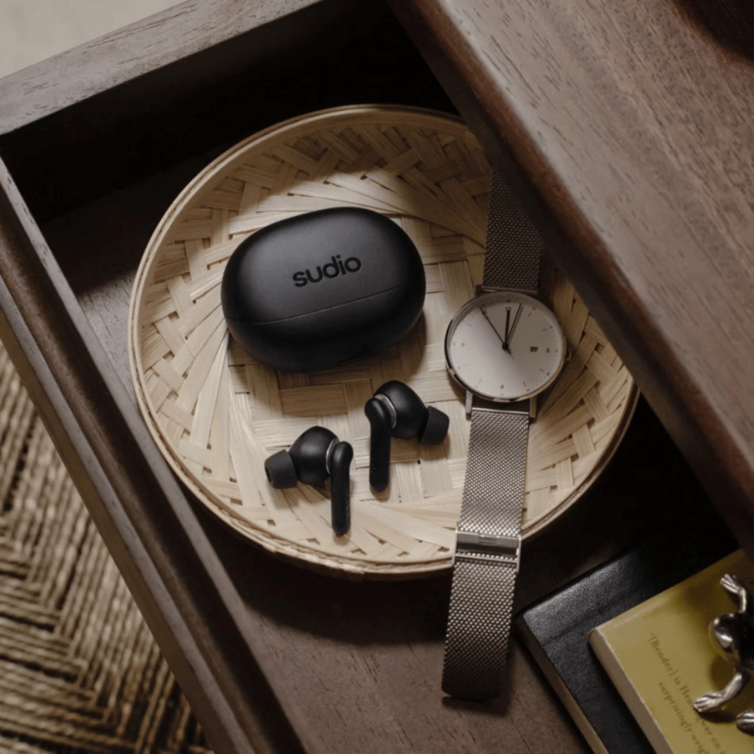 Sudio E4 Pro Hybrid Noise Cancelling Wireless Earbuds