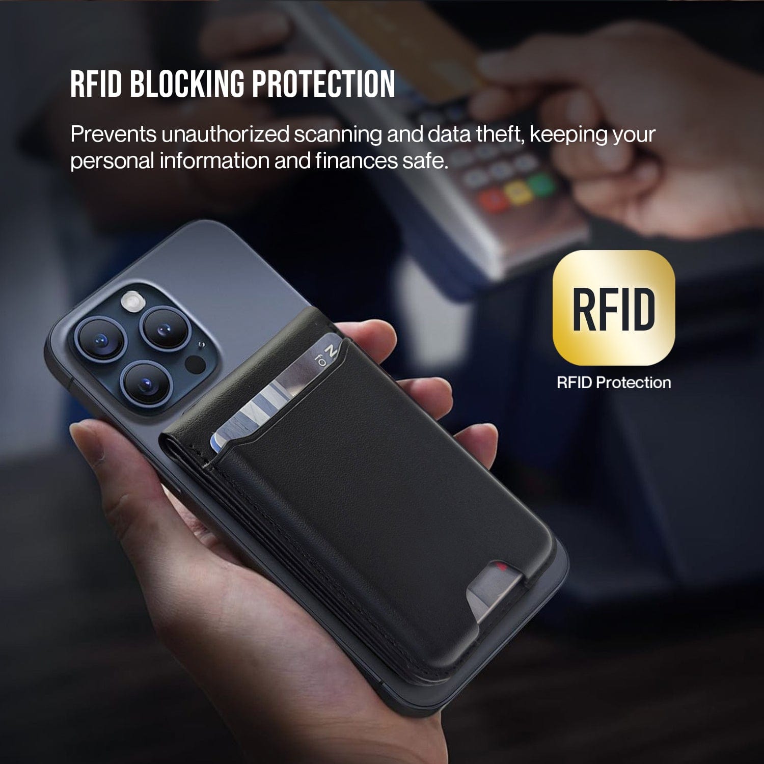 Skyzer MF05 Find My RFID Card Holder | Wallet