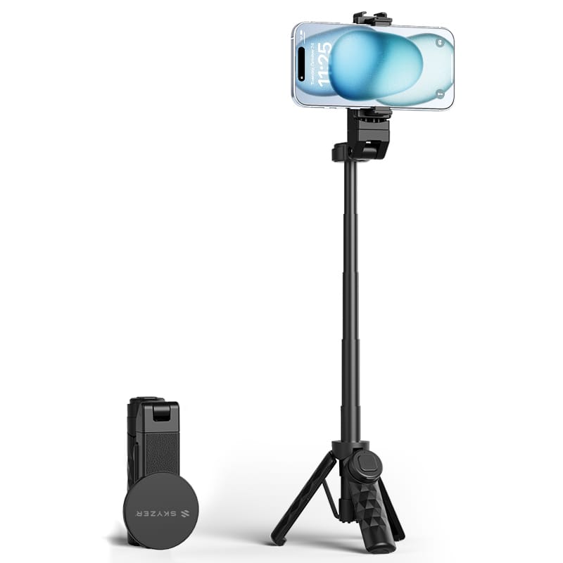 SKYZER MAC110 | Mini Multi-Functional Selfie Stick & Versatile Tripod