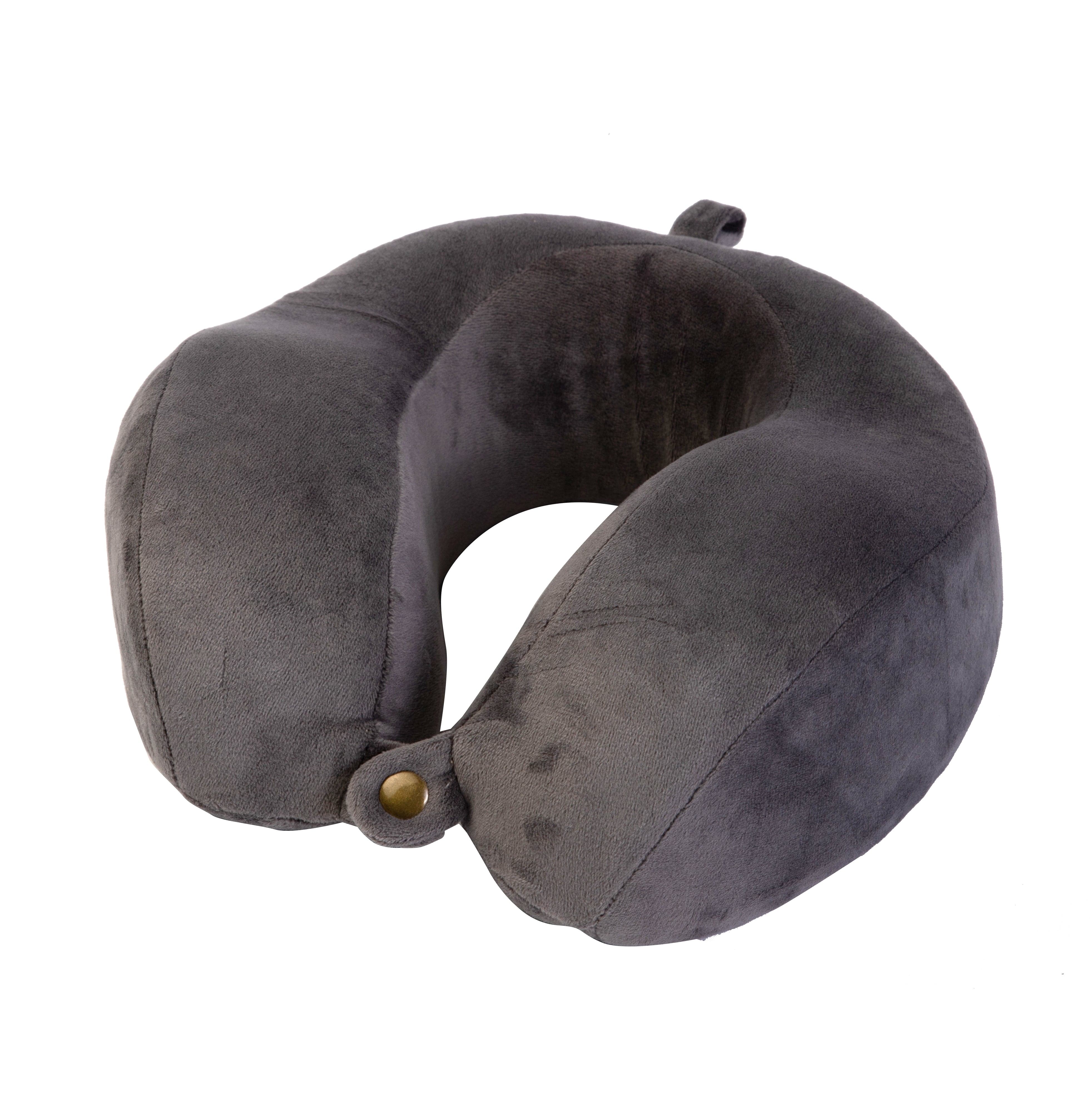 Skyzer TP800 Memory Foam Travel Pillow with Storage Pouch