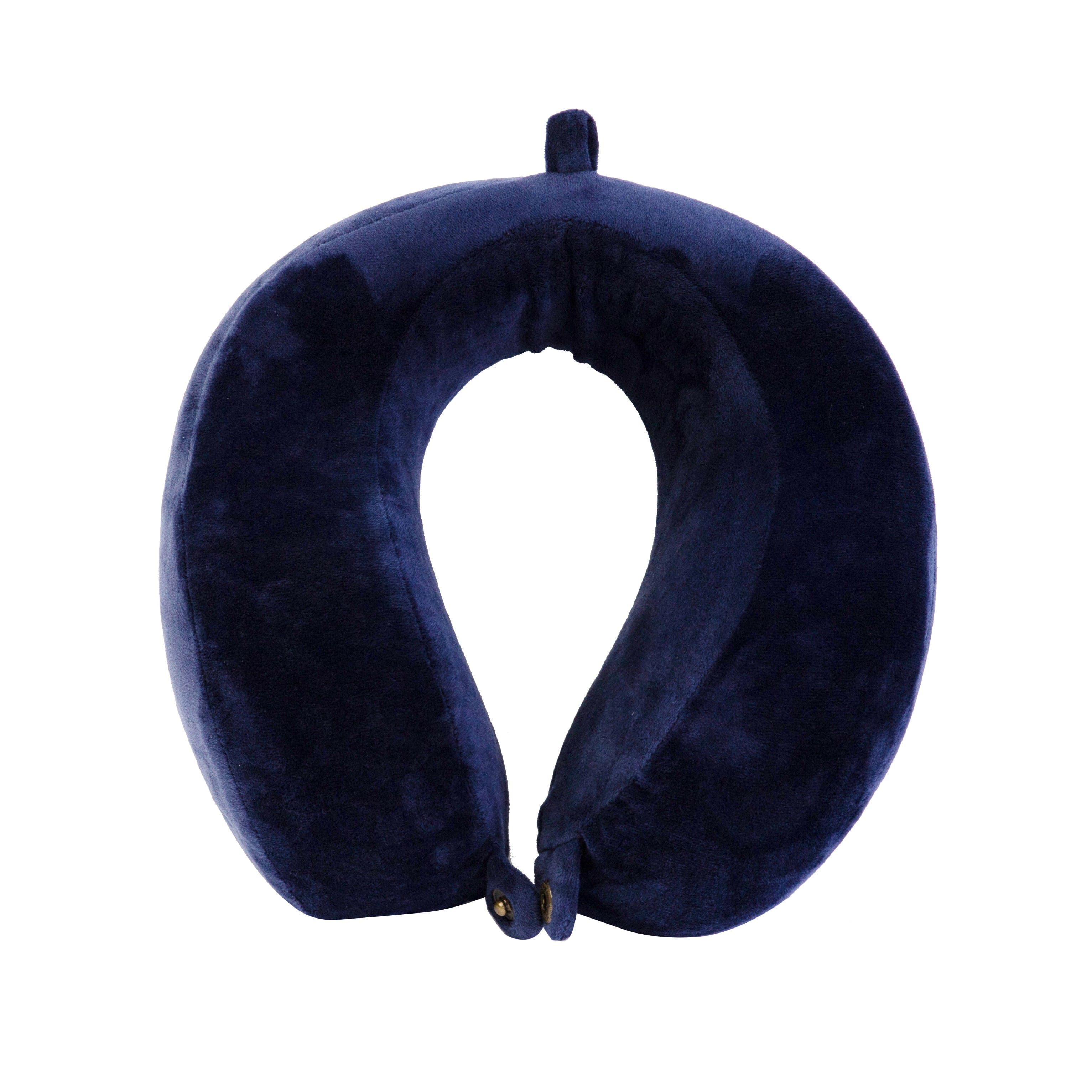 Skyzer TP800 Memory Foam Travel Pillow with Storage Pouch