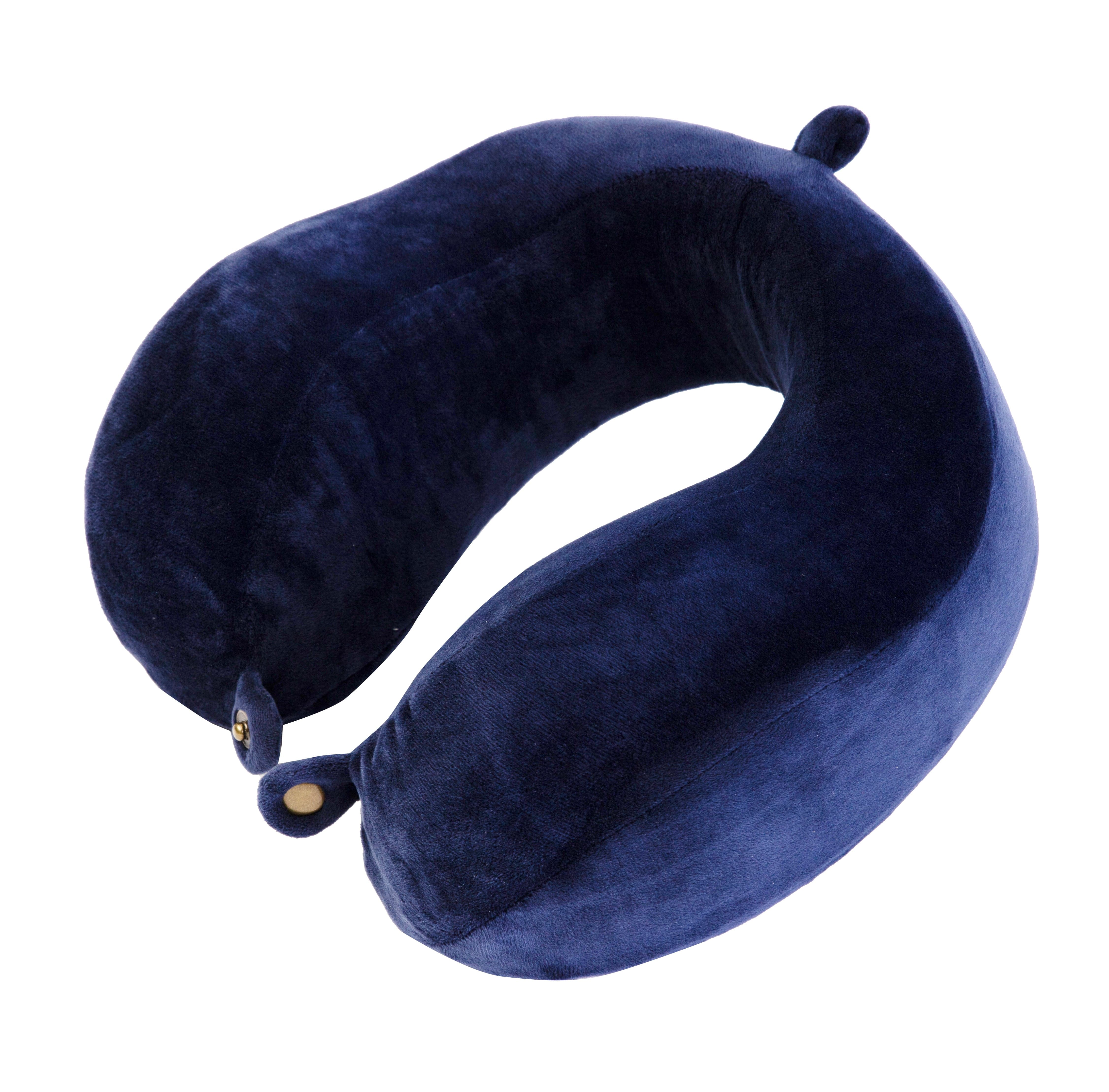 Skyzer TP800 Memory Foam Travel Pillow with Storage Pouch