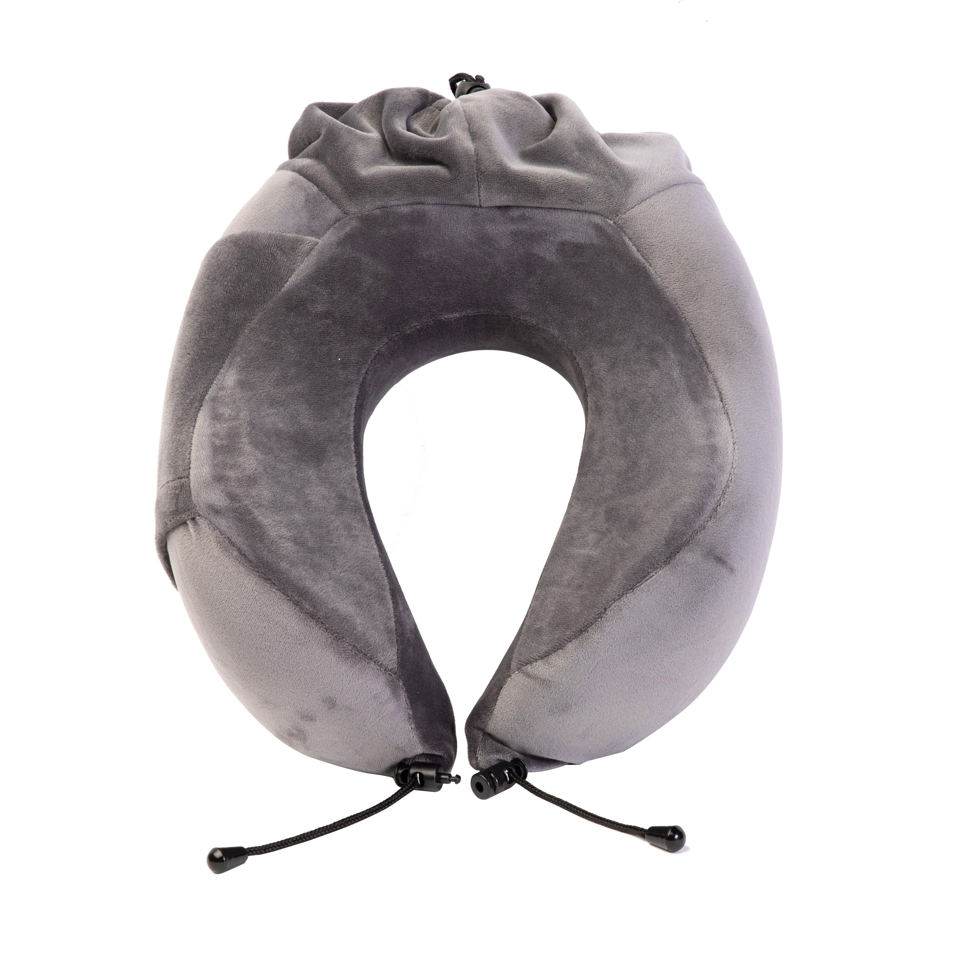 Skyzer TP810 Memory Foam Travel Neck Pillow with Built-In Pouch