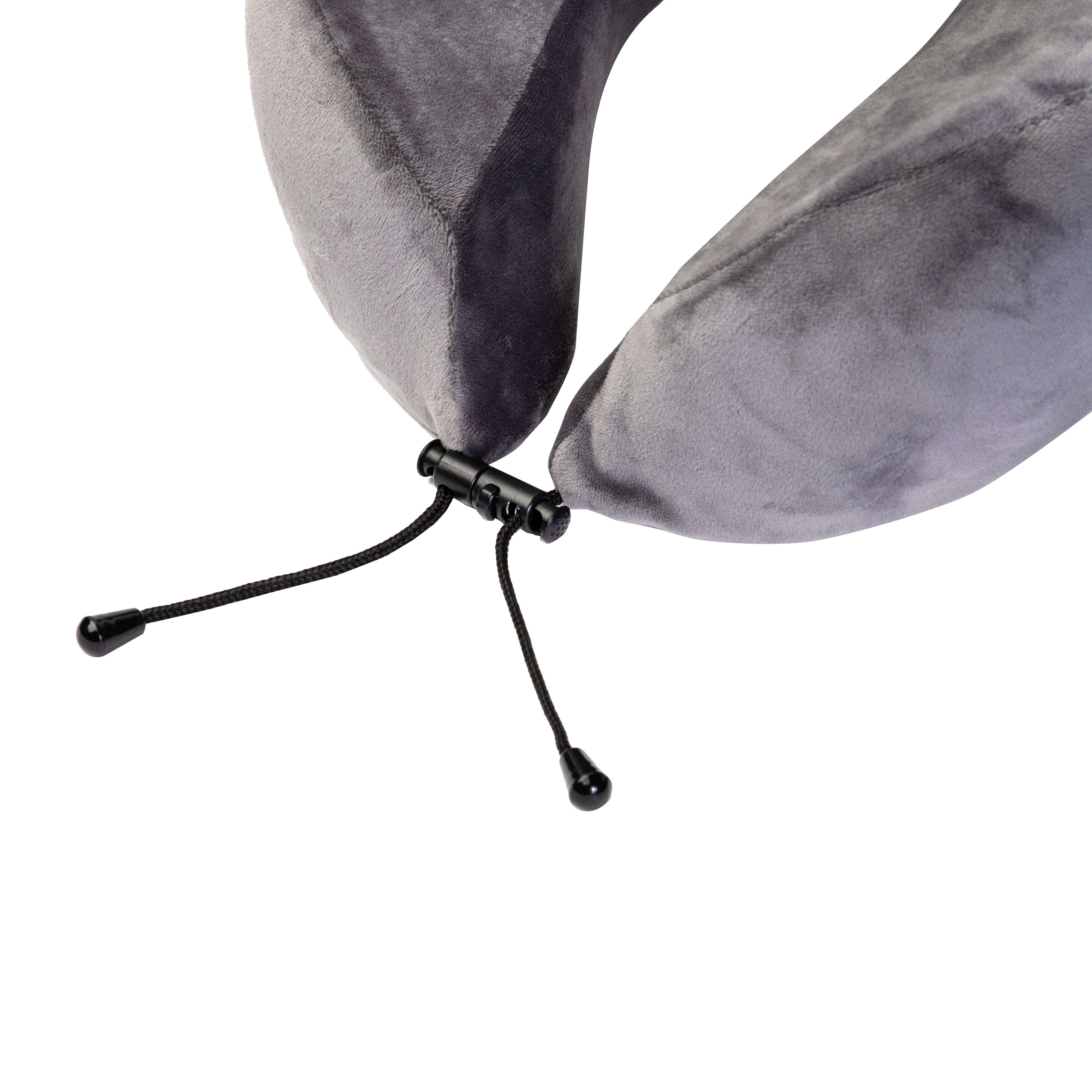 Skyzer TP810 Memory Foam Travel Pillow with Built-In Pouch