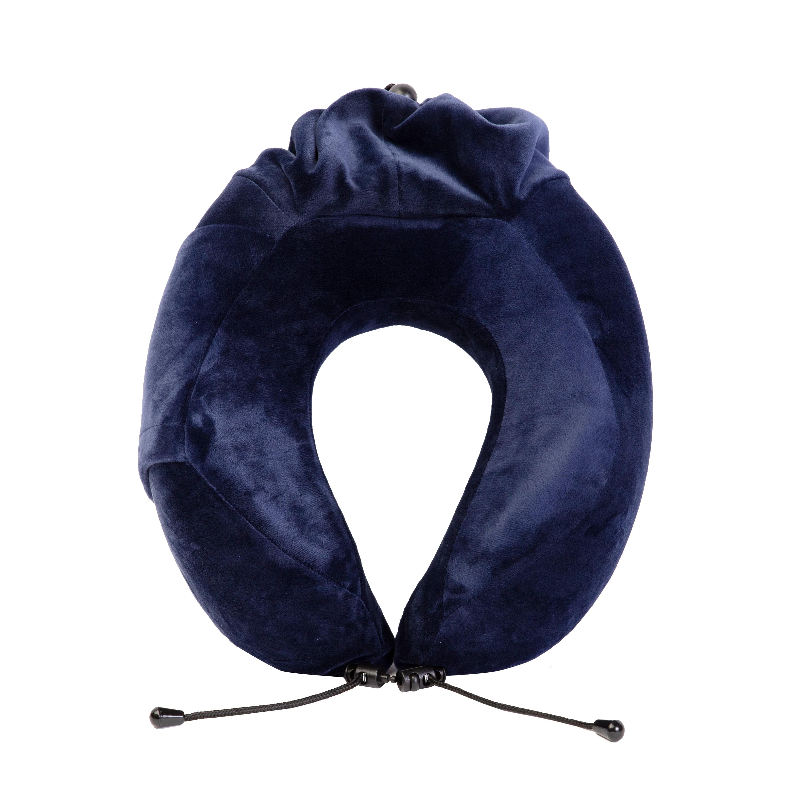 Skyzer TP810 Memory Foam Travel Pillow with Built-In Pouch