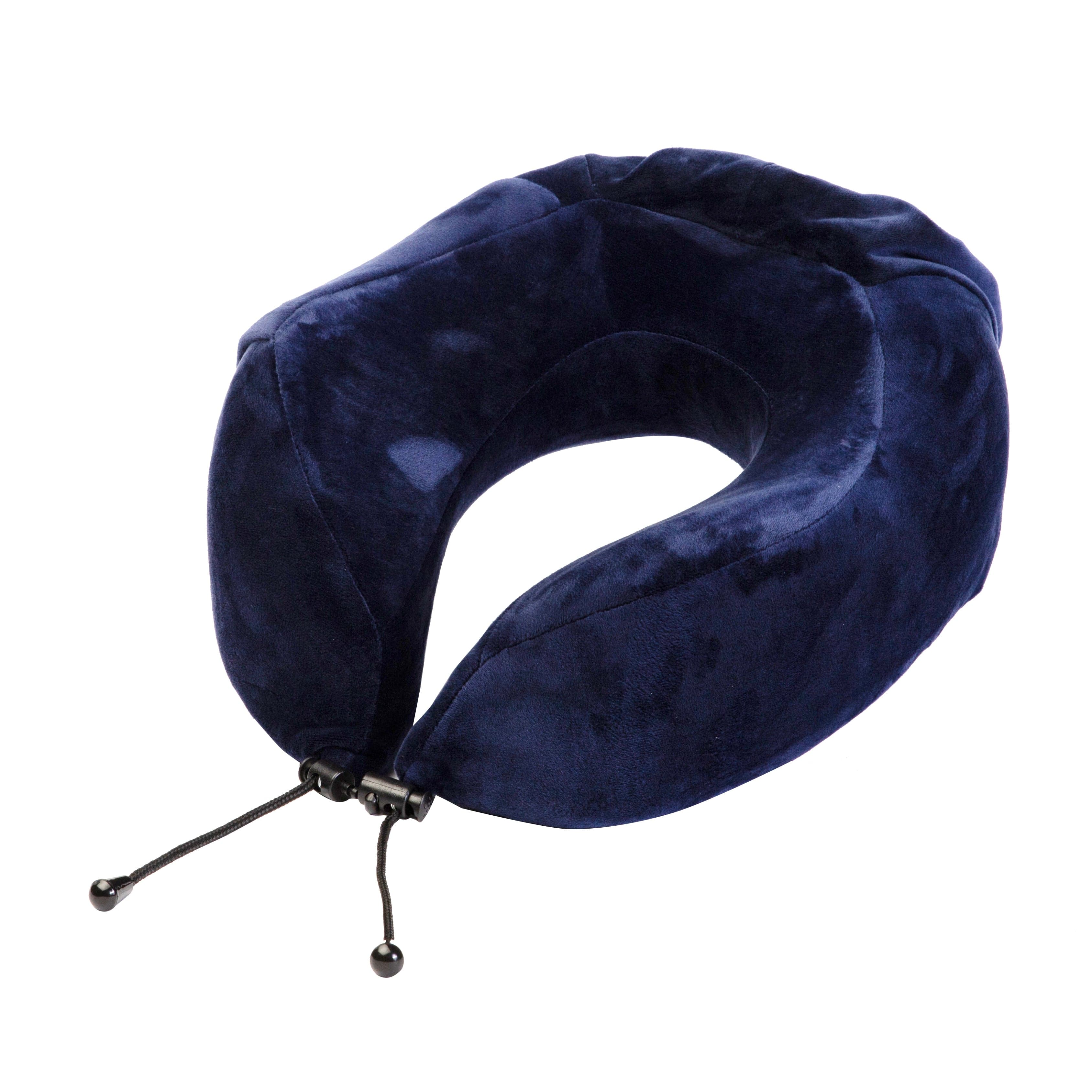 Skyzer TP810 Memory Foam Travel Pillow with Built-In Pouch