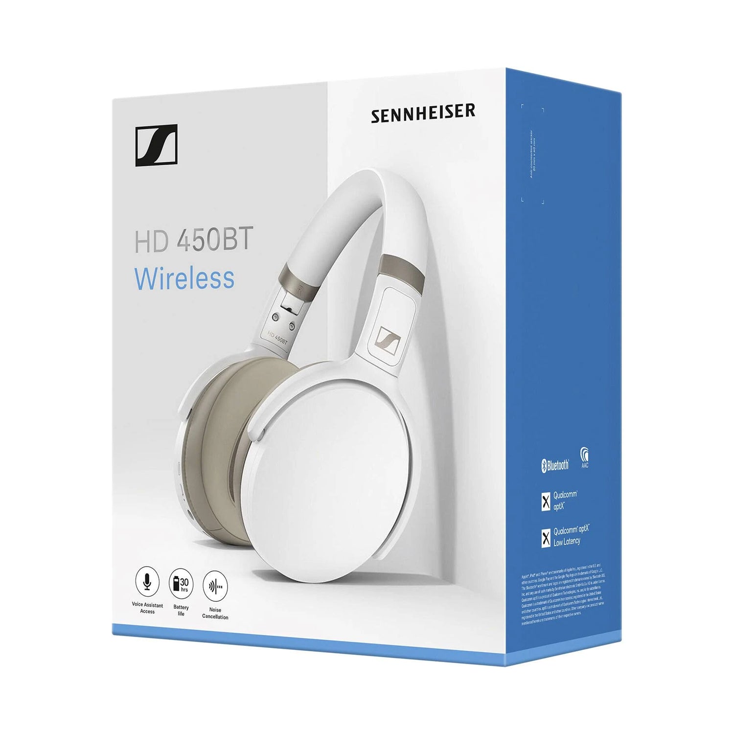 Sennheiser HD 450BT Wireless Bluetooth Headphones with ANC
