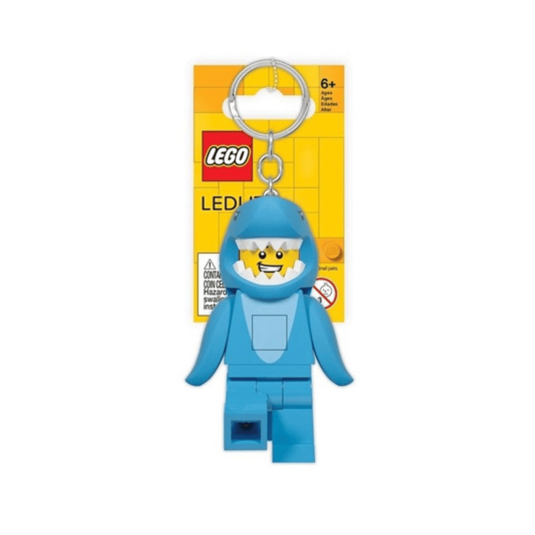 LEGO Iconic Shark Suit Guy Keychain Light