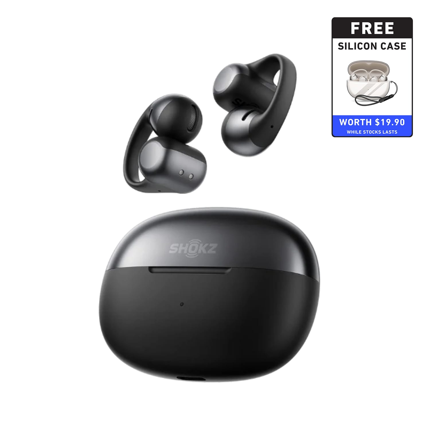 Shokz OpenDots One Clip-On Open-Ear Earbuds | Metapod SG