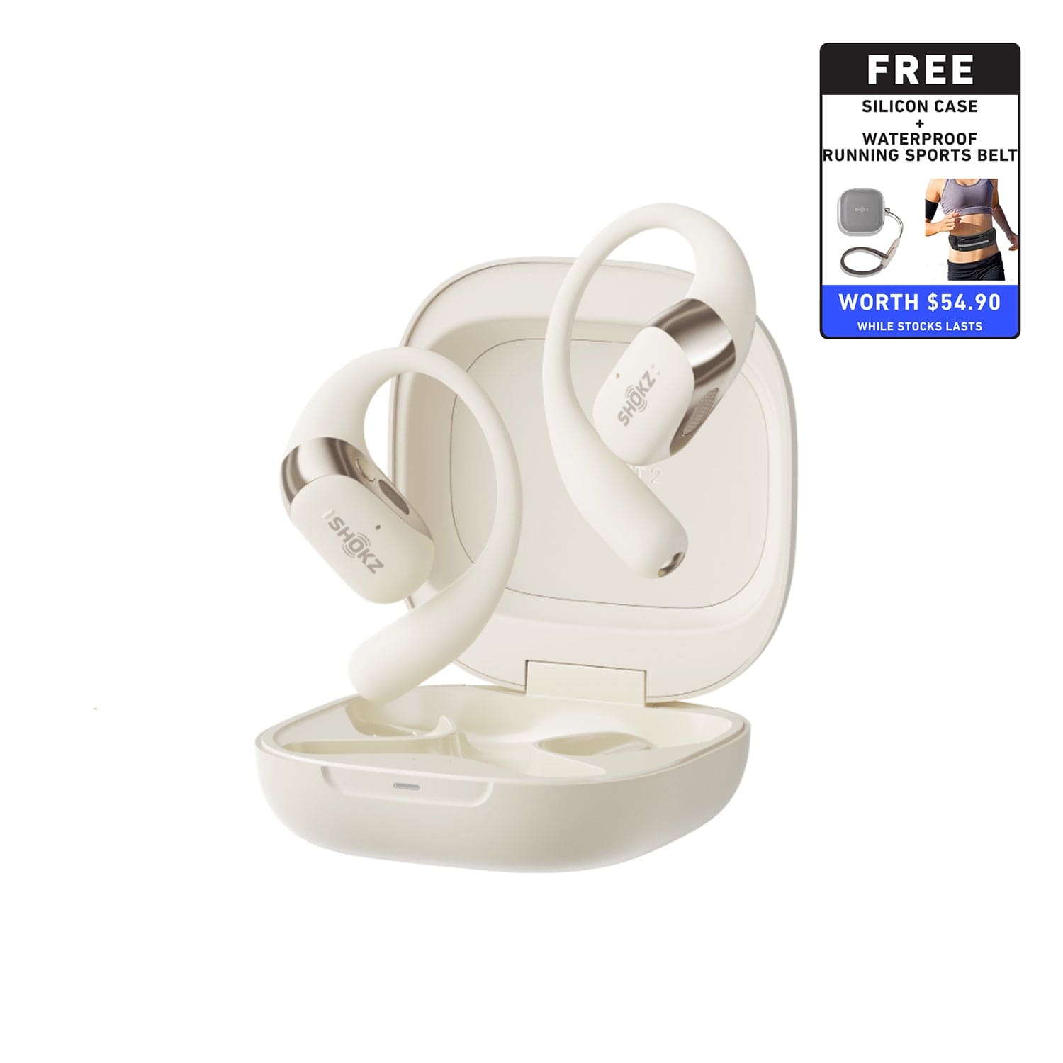 Shokz OpenFit 2 Open Ear Wireless Earbuds