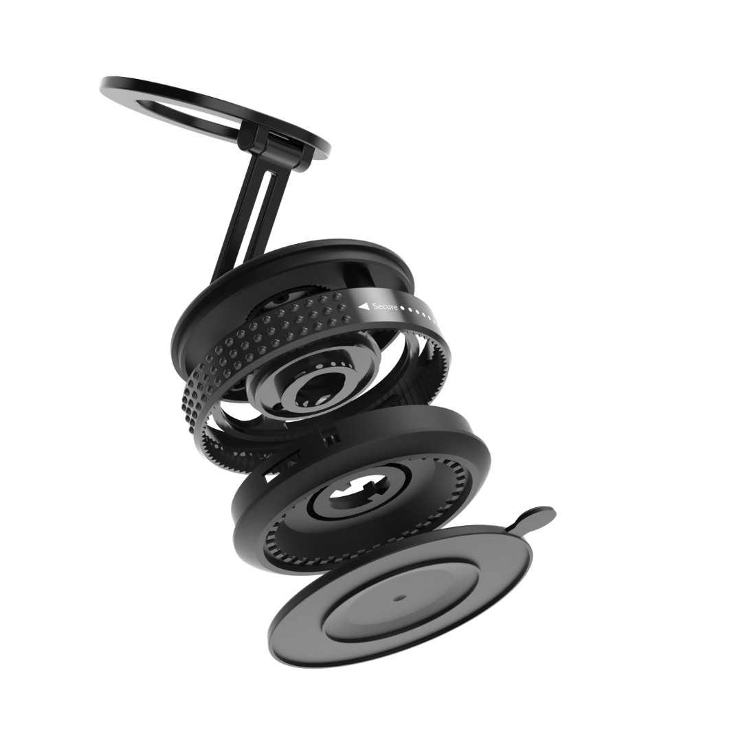Skyzer MAC101 Magnetic Vacuum & Adhesive Suction Phone Mount