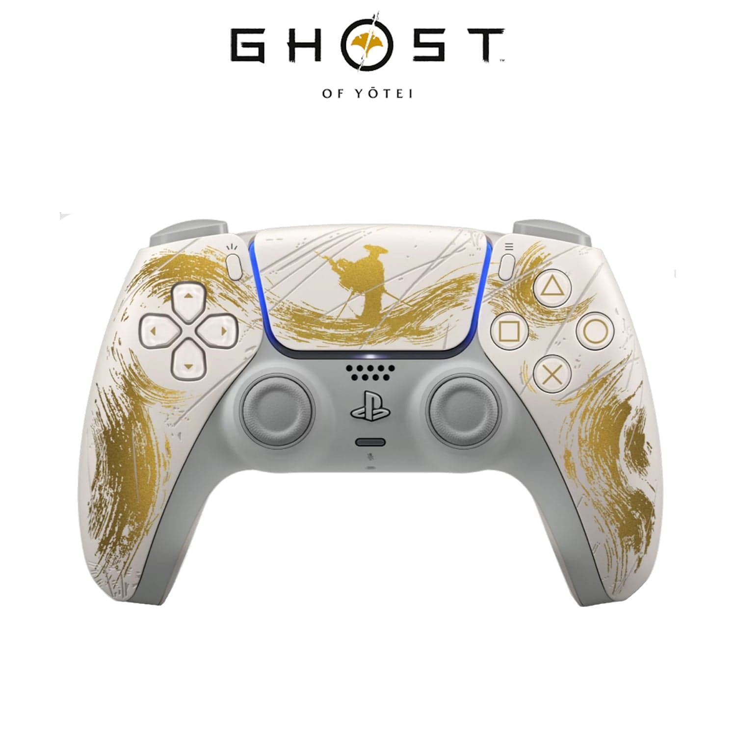 Sony DualSense Wireless Controller for PlayStation 5 (PS5) Ghost of Yōtei Gold LE