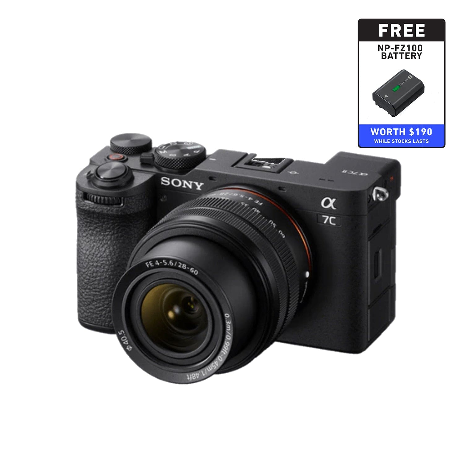 Sony ILCE-7CM2 Alpha 7C II Full-Frame Hybrid Camera