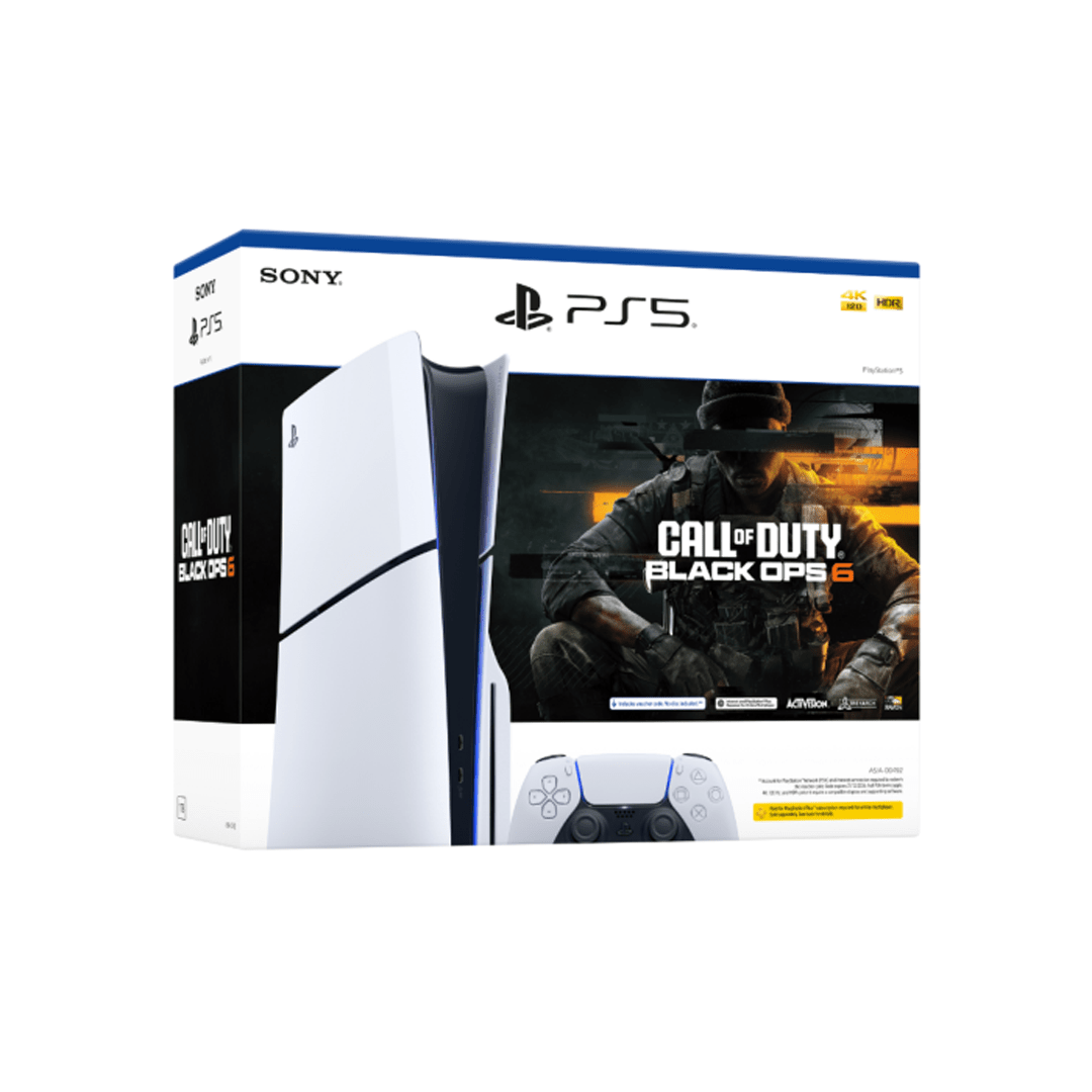 Sony PlayStation 5 Slim (PS5) Disc Edition Call of Duty: Black Ops 6 Bundle