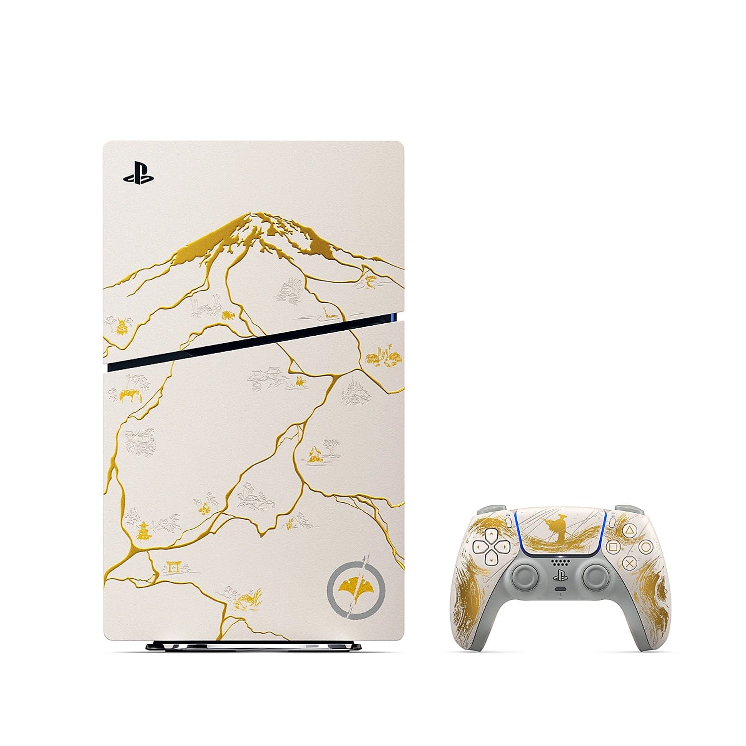 Sony PlayStation 5 Slim (PS5) Ghost of Yōtei Gold LE Bundle