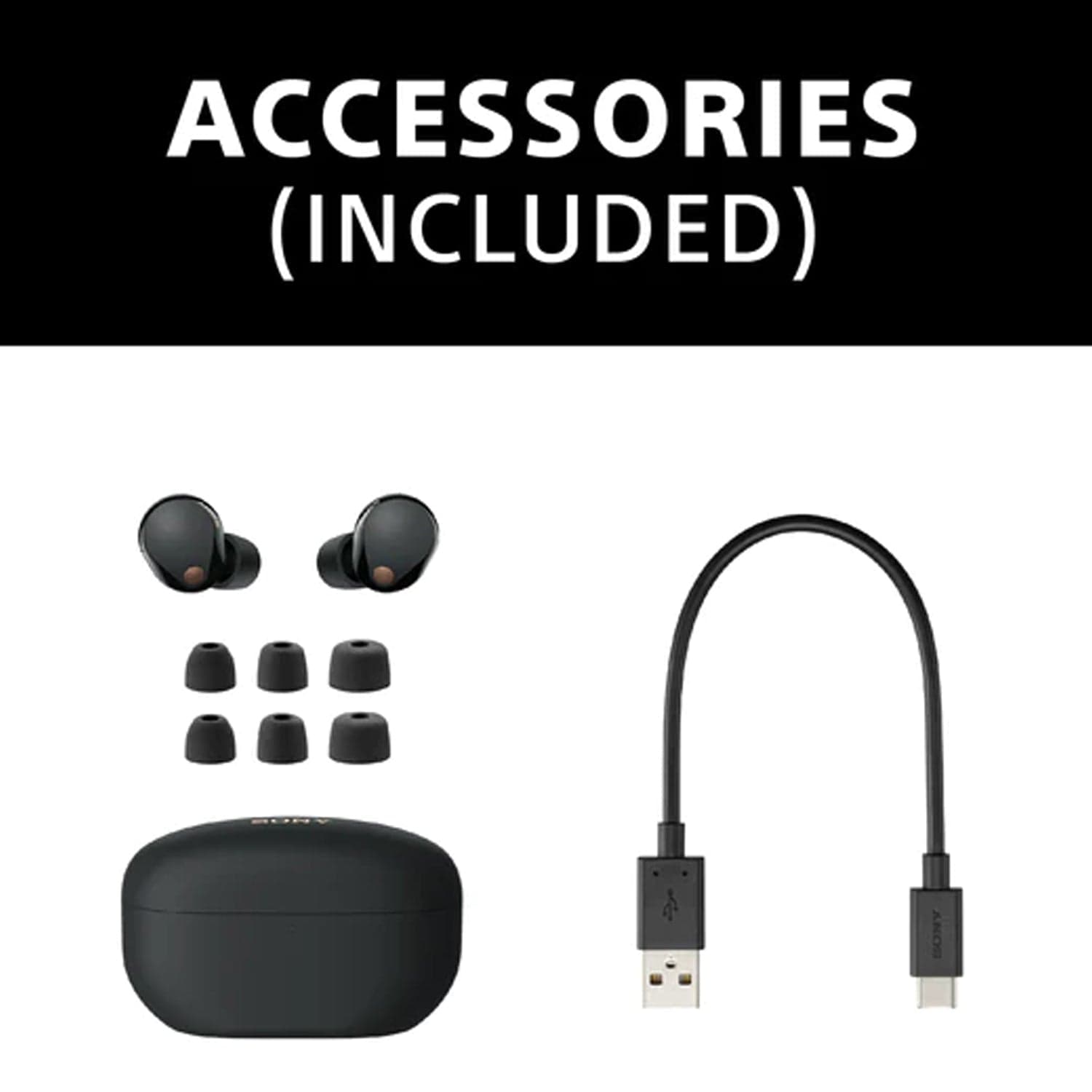 Sony WF-1000XM5 Wireless Noise Cancelling True Wireless Earphones (XM5)