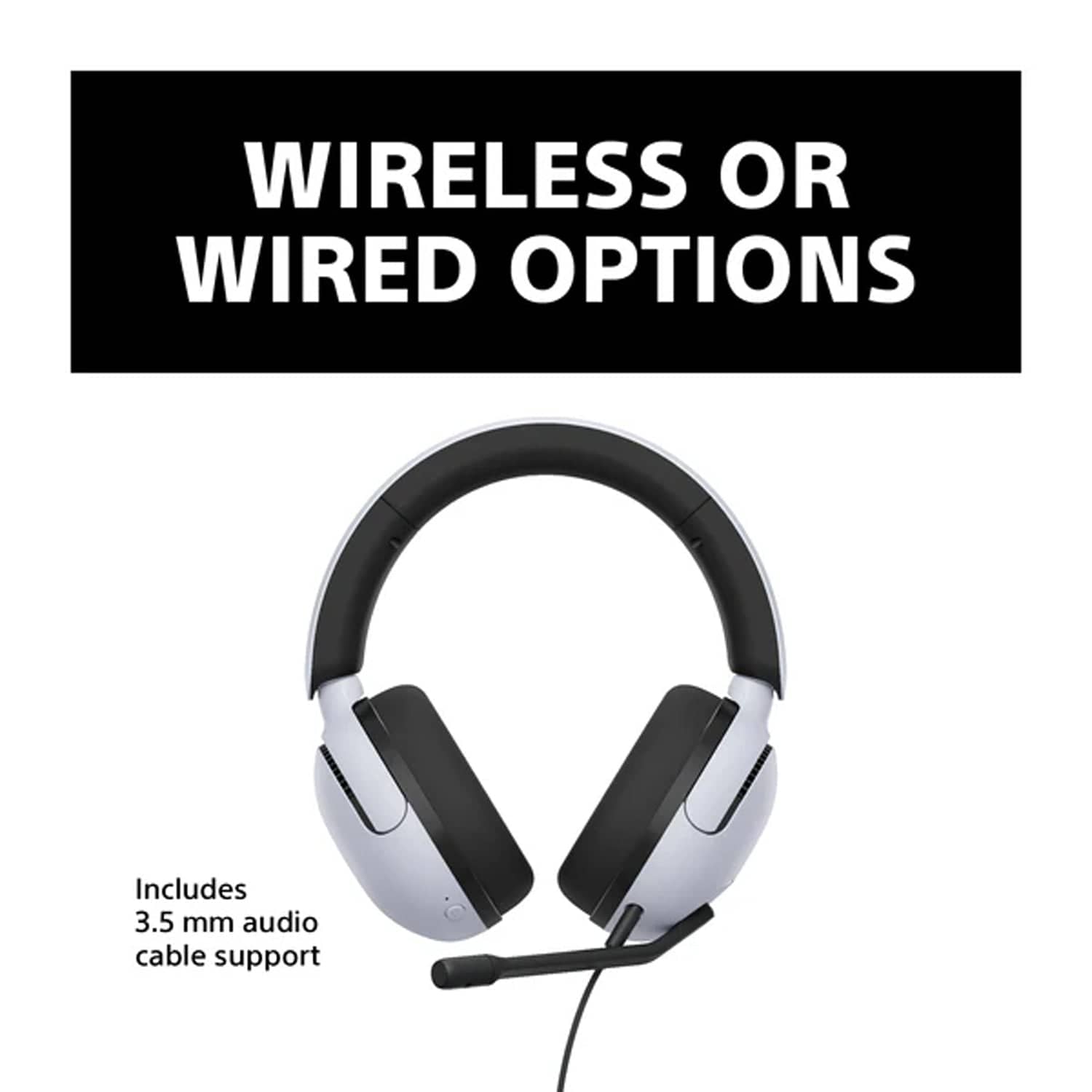 Sony WH-G500 INZONE H5 Wireless Gaming Headset