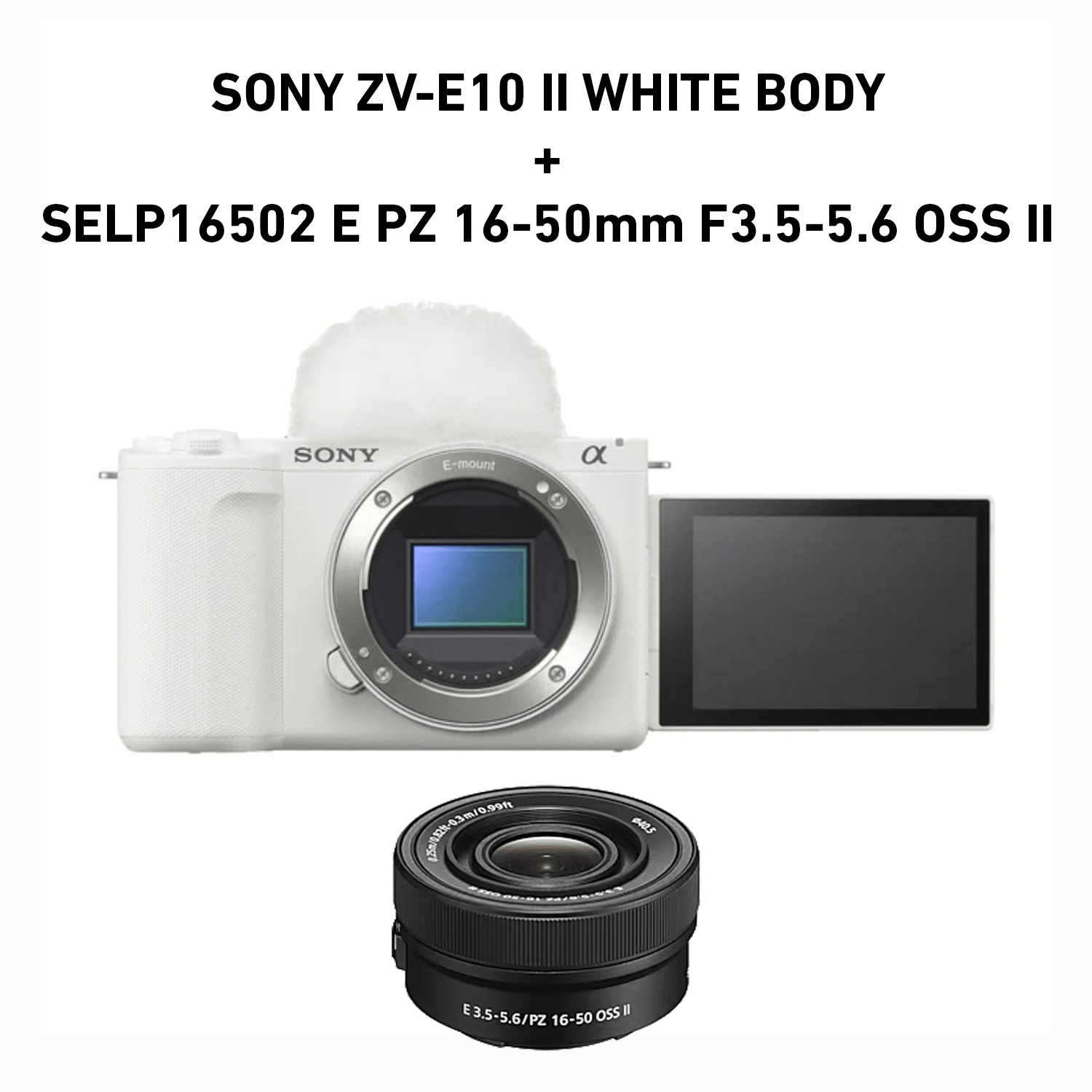 Sony ZV-E10 II Interchangeable-Lens Vlog Camera
