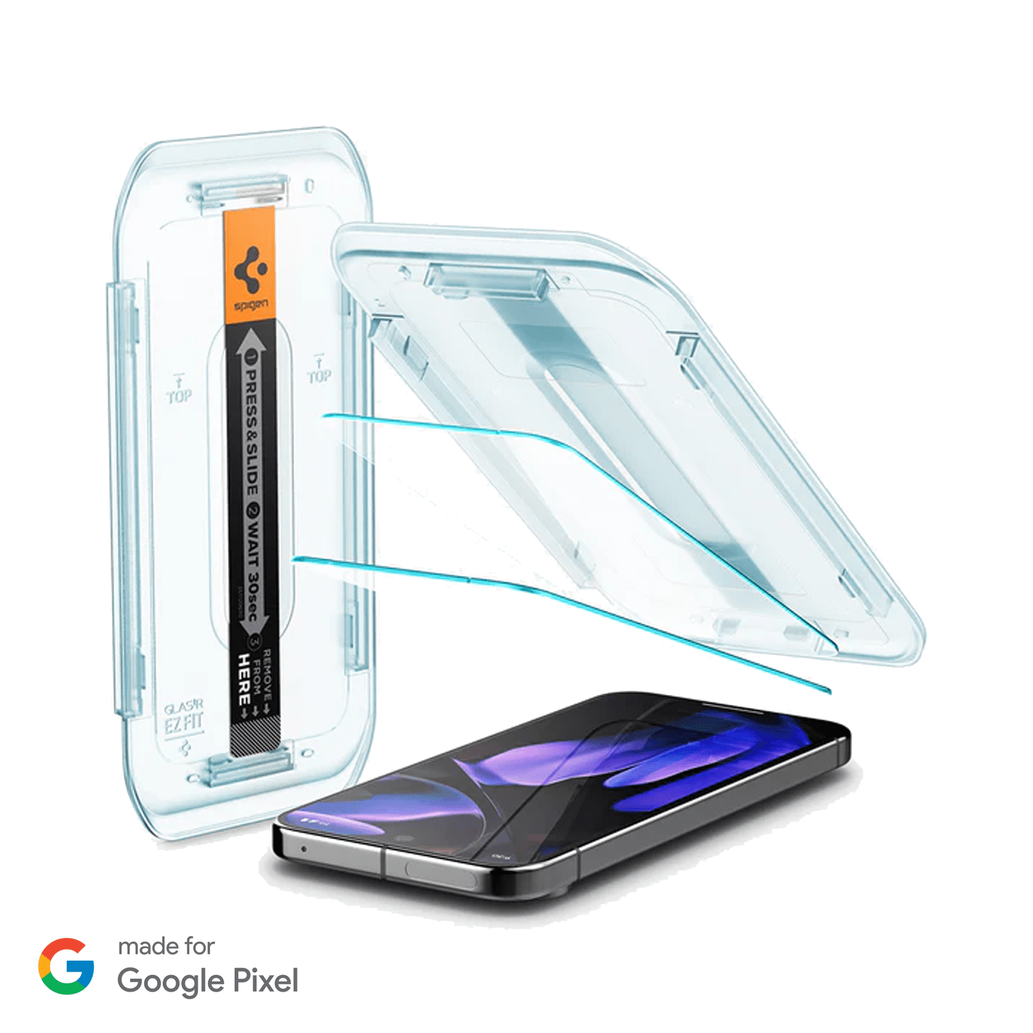 Spigen GLAS.tR EZ Fit Glass Screen Protector for Google Pixel 9 & Pixel 10 Series