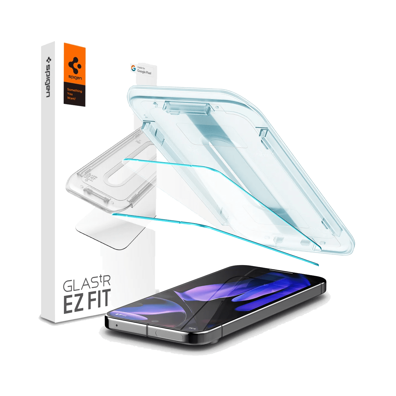 Spigen GLAS.tR EZ Fit Glass Screen Protector for Google Pixel 9 & Pixel 10 Series