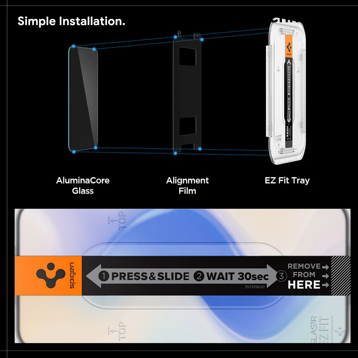 Spigen GLAS.tR EZ Fit Glass Screen Protector for Google Pixel 9 & Pixel 10 Series