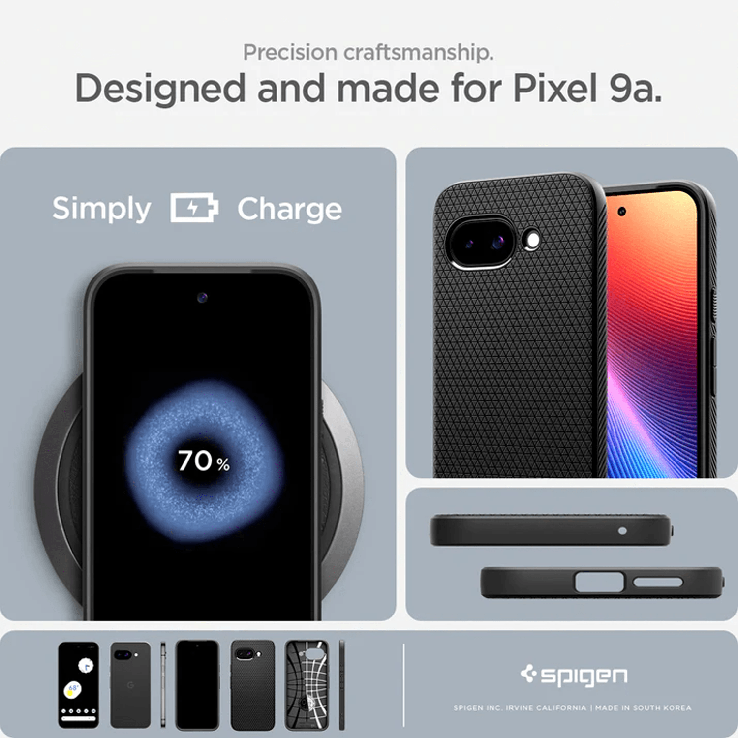 Spigen Liquid Air Case for Google Pixel 9a