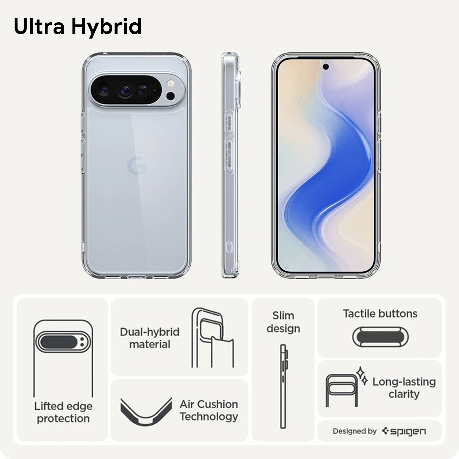 Spigen Ultra Hybrid case for Google Pixel 10 Pro Series
