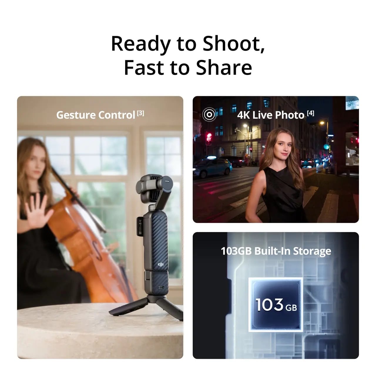 DJI Osmo Pocket 4P Action Camera