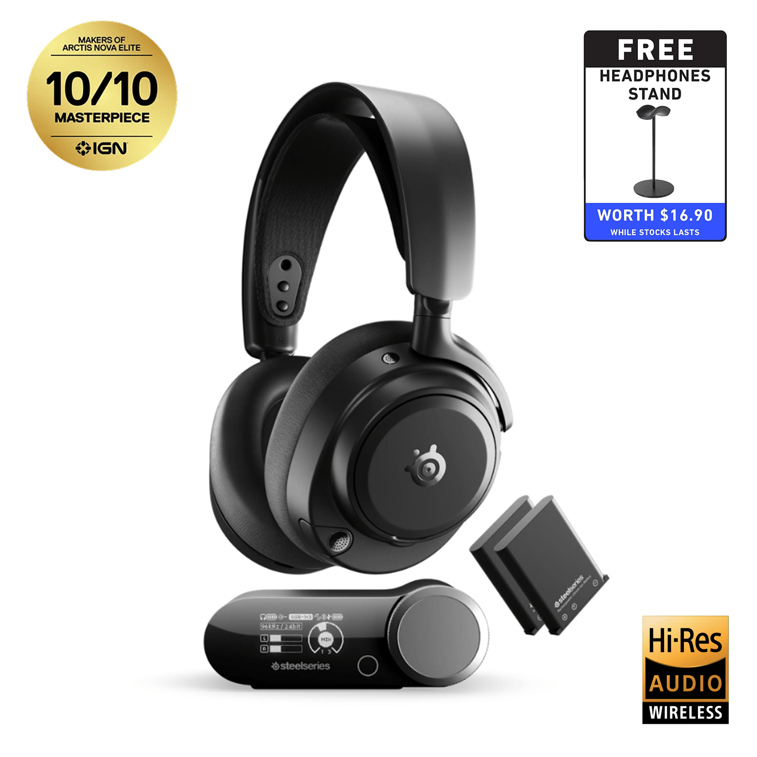 SteelSeries Arctis Nova Pro Omni Wireless Gaming Headset