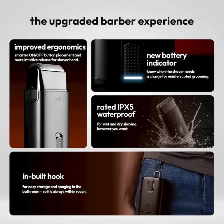 Stryv PowerShave 2.0 Electric Shaver