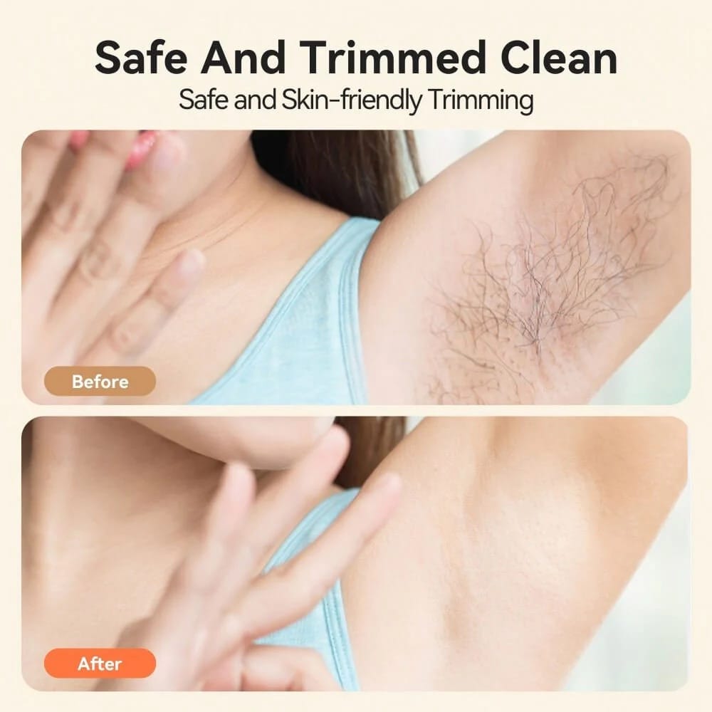 TOUCHBeauty Electric Body Shaver | Wet & Dry, Zero Irritation