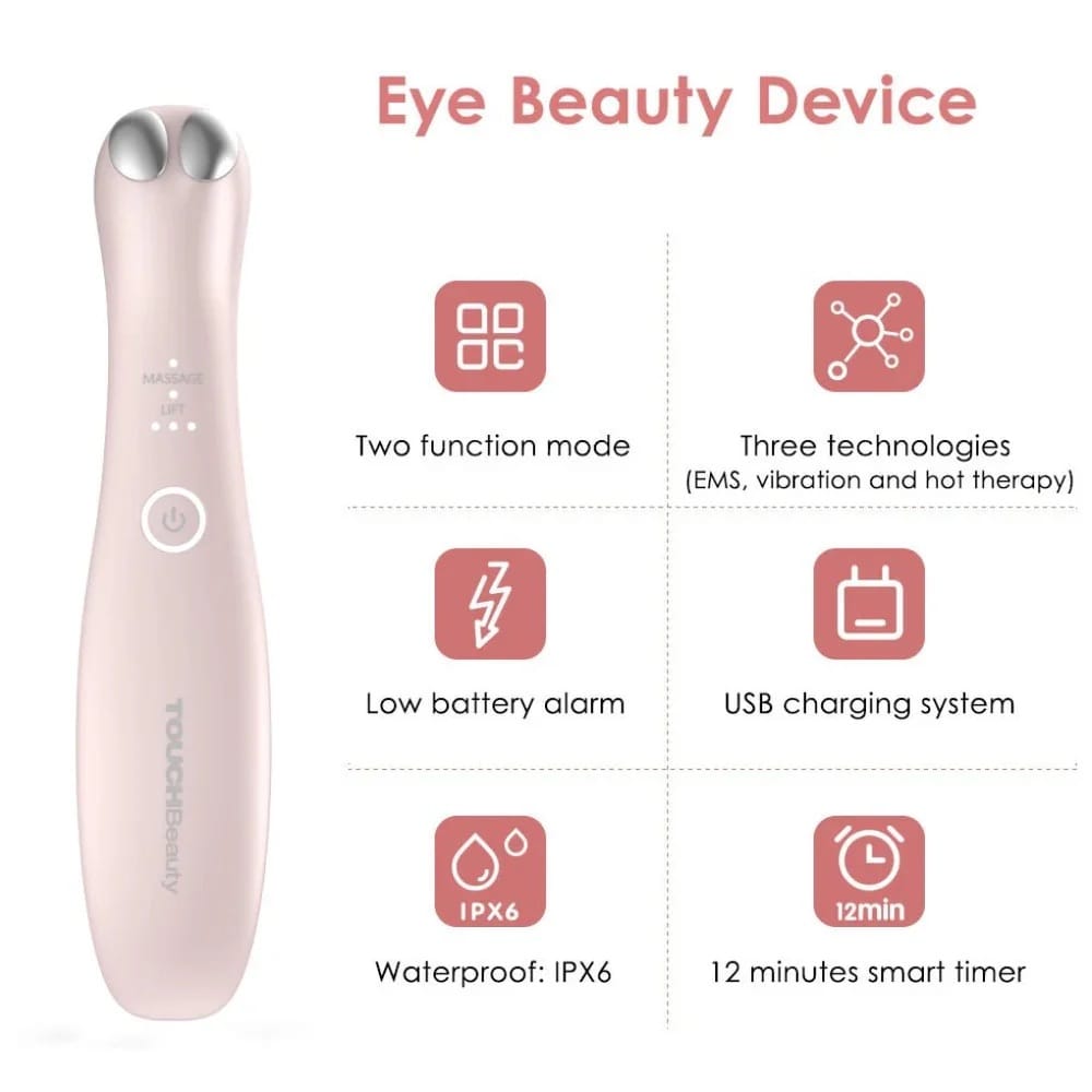 TOUCHBeauty AURA Eye Beauty Device | Lift, Brighten & Revitalize Eyes