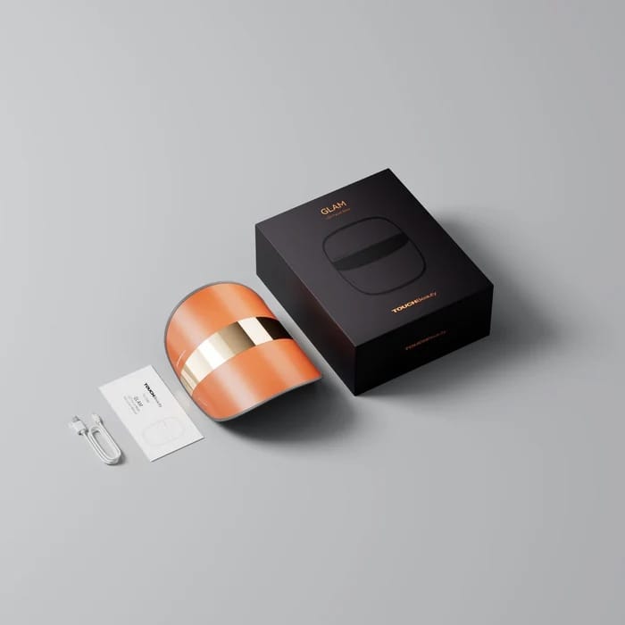 TOUCHBeauty GLAM LED Face Mask | Light Therapy in 10 Minutes
