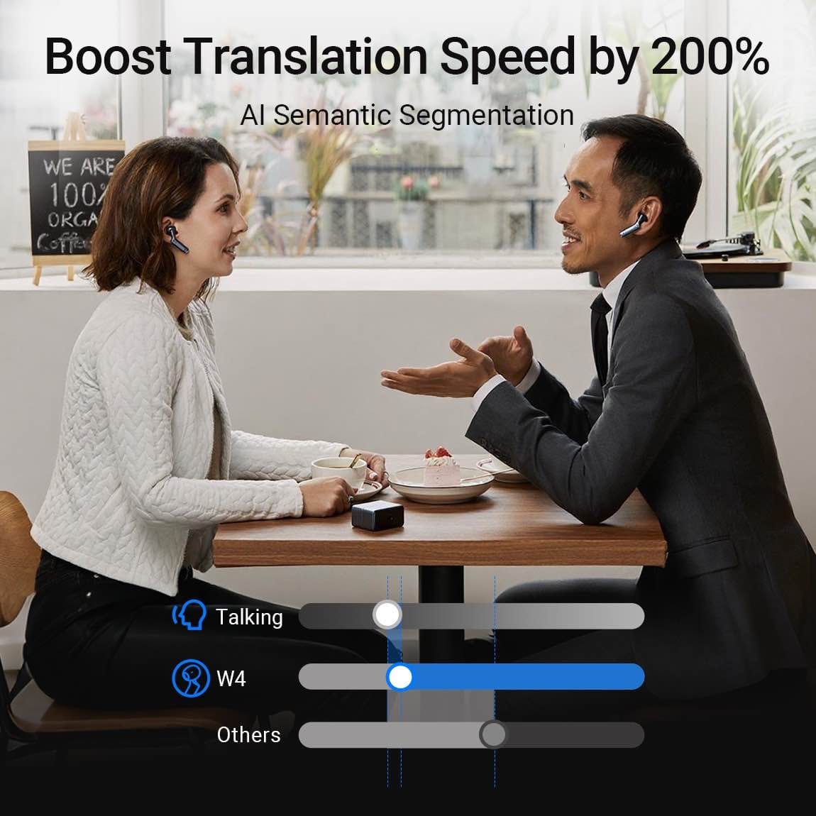 Timekettle W4 AI Interpreter Earbuds