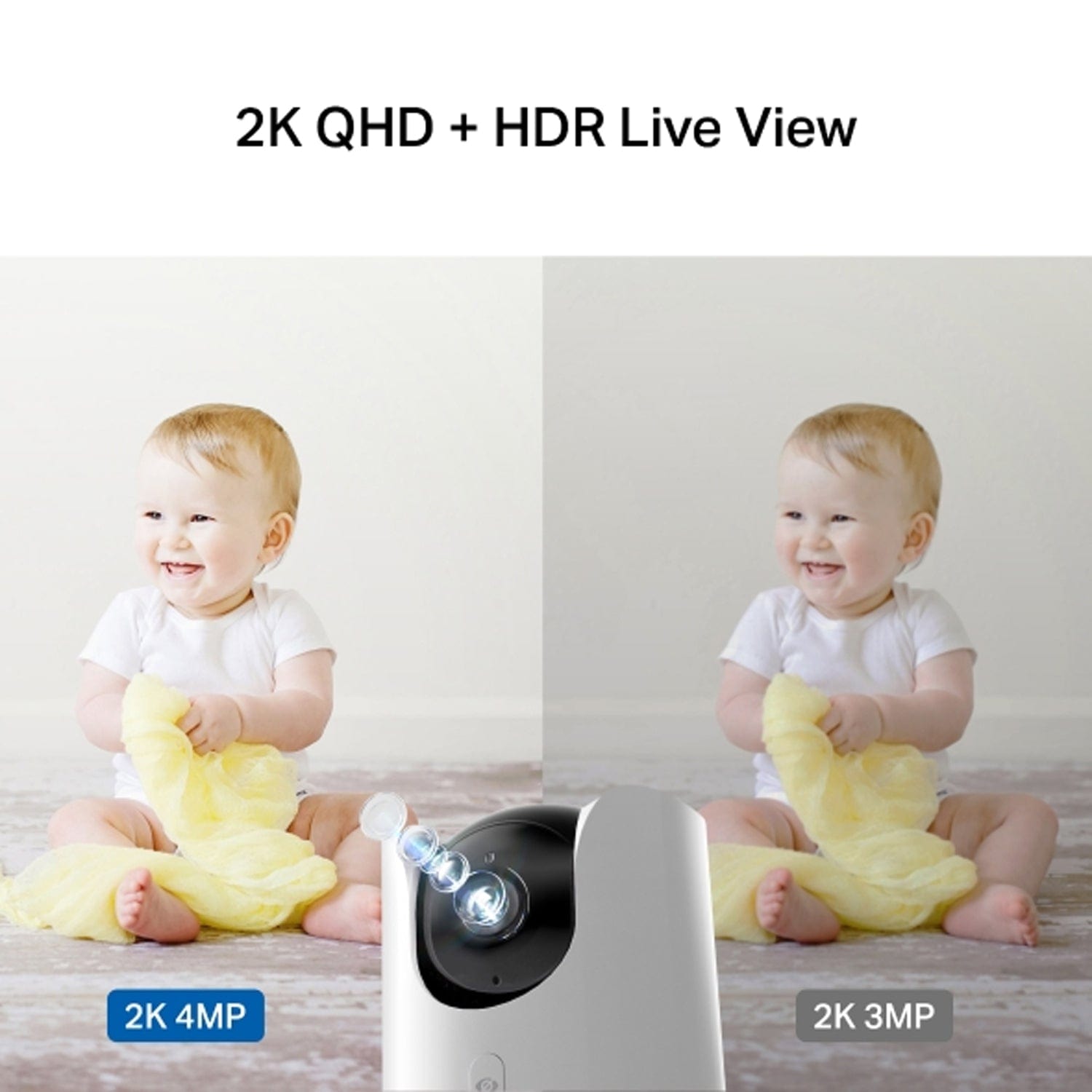 TP-Link Tapo C225 Pan/Tilt AI Home Security Wi-Fi Camera