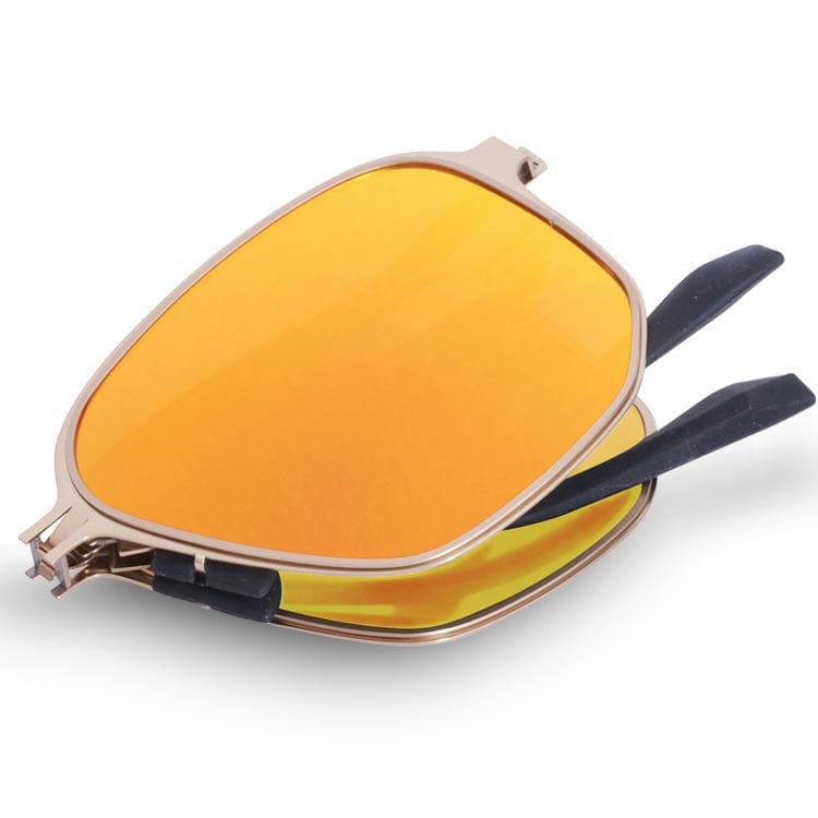 Feliztrip TR-G528X Foldable Sunglasses (Mirror Finish)