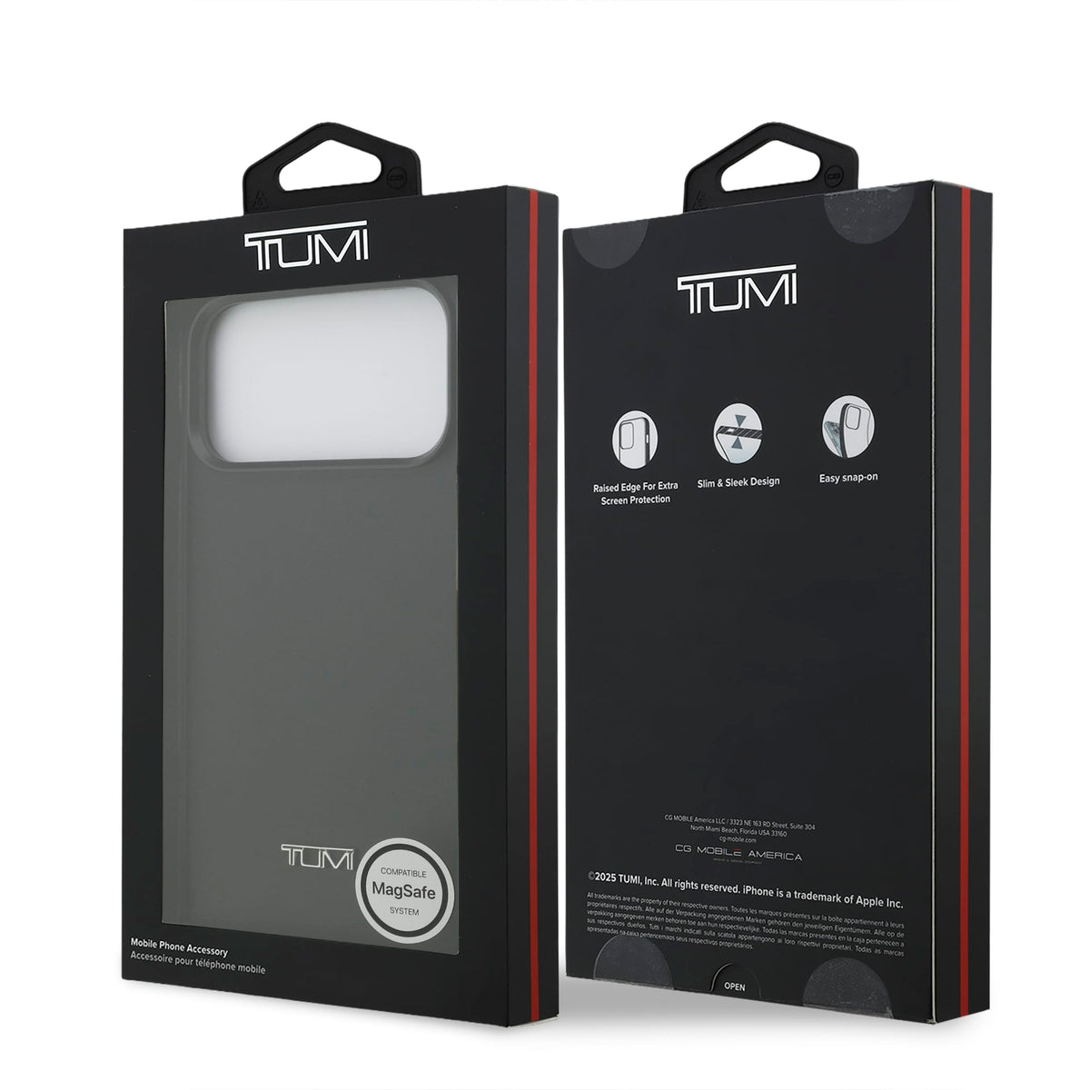 Tumi Smooth Genuine Leather MagSafe Case For iPhone 18 Pro Max