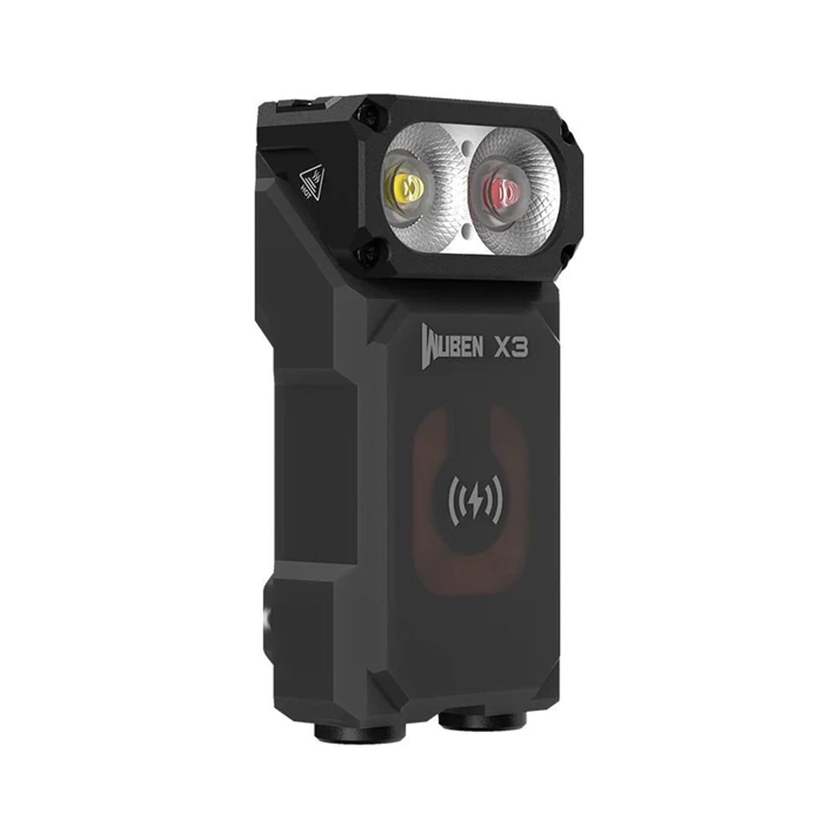 Wuben Lightok X3 Owl EDC Rechargeable Flashlight | Mini 700 Lumens Flashlights (Red & White Lights)