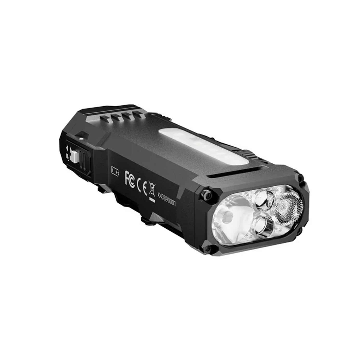 Wuben X4 Compact Multi-Function 1500 Lumens EDC Tactical Flashlight